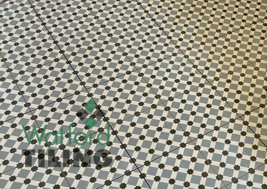 Victorian and Edwardian style kitchen tiles by Watford Tiling